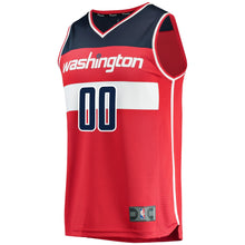 Load image into Gallery viewer, 00 - Men's Nike Red Washington Wizards Swingman Custom Jersey - Icon Edition- Red