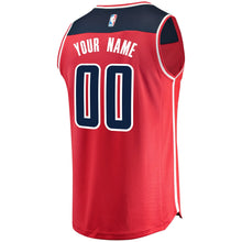 Load image into Gallery viewer, 00 - Men's Nike Red Washington Wizards Swingman Custom Jersey - Icon Edition- Red