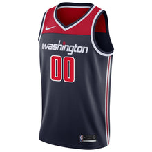 Load image into Gallery viewer, 00 - Men&#39;s Nike Navy Washington Wizards Custom Swingman Jersey - Statement Edition- Navy