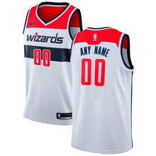 Load image into Gallery viewer, 00 - Men&#39;s Nike White Washington Wizards Custom Swingman Jersey - Association Edition- White