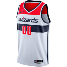 Load image into Gallery viewer, 00 - Men&#39;s Nike White Washington Wizards Custom Swingman Jersey - Association Edition- White