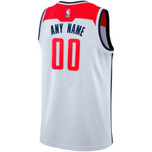 Load image into Gallery viewer, 00 - Men&#39;s Nike White Washington Wizards Custom Swingman Jersey - Association Edition- White