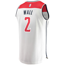 Load image into Gallery viewer, 02- Men's Fanatics Branded John Wall White Washington Wizards Fast Break Jersey - Association Edition -White