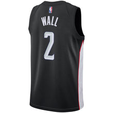 Load image into Gallery viewer, 02- Men's Nike John Wall Black Washington Wizards City Edition Swingman Jersey -Black