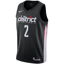 Load image into Gallery viewer, 02 - Youth Nike John Wall Black Washington Wizards 2018/19 City Edition Swingman Jersey- Black