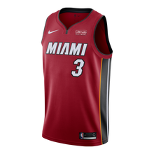 Load image into Gallery viewer, 03 - Dwyane Wade Nike Miami Heat Statement Red Swingman Jersey - Red