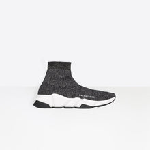Load image into Gallery viewer, BALENCIAGA WOMEN SPEED TRAINERS BLACK / GREY