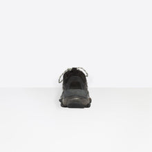 Load image into Gallery viewer, BALENCIAGA WOMEN TRIPLE S CLEAR SOLE TRAINERS BLACK