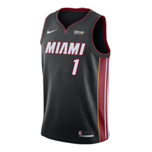 Load image into Gallery viewer, 01 - Chris Bosh Nike Miami Heat Icon Black Swingman Jersey - Black