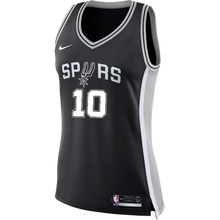 Load image into Gallery viewer, 10 - Costello San Antonio Spurs Women's Nike Custom Personalized Icon Swingman Jersey - Black