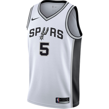 Load image into Gallery viewer, 5 - Murray San Antonio Spurs Men's Nike Custom Personalized Icon Swingman Jersey - White