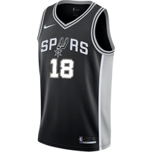 Load image into Gallery viewer, 18 - Belinelli San Antonio Spurs Men's Nike Custom Personalized Icon Swingman Jersey - Black