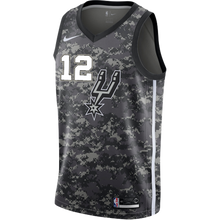 Load image into Gallery viewer, 12 - Aldridge San Antonio Spurs Men's Nike 2018-19 City Edition Swingman Personalized Jersey - Navy