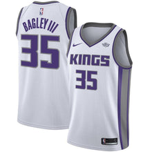 Load image into Gallery viewer, 35 - Men's Nike Marvin Bagley III White Sacramento Kings Swingman Sponsor Patch Jersey - Association Edition