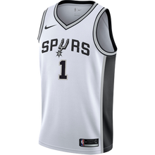 Load image into Gallery viewer, 1 - Walker San Antonio Spurs Men's Nike Custom Personalized Icon Swingman Jersey - White