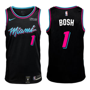 01 - Chris Bosh Vice Nights Swingman Jersey - Black