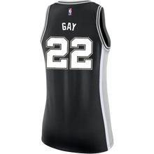 Load image into Gallery viewer, 22 - Gay San Antonio Spurs Women's Nike Custom Personalized Icon Swingman Jersey - Black