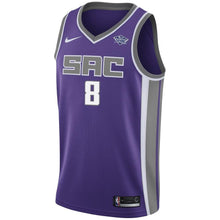 Load image into Gallery viewer, 8 - Men's Nike Bogdan Bogdanovic Purple Sacramento Kings Swingman Sponsor Patch Jersey - Icon Edition