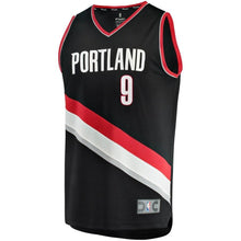 Load image into Gallery viewer, 9 - Gary Trent Jr. Portland Trail Blazers Fast Break Jersey – Icon Edition - Black