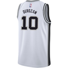Load image into Gallery viewer, 10 - Derozan San Antonio Spurs Men's Nike Custom Personalized Icon Swingman Jersey - White