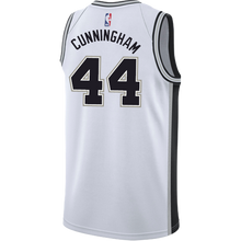 Load image into Gallery viewer, 44 - Cunningham San Antonio Spurs Men's Nike Custom Personalized Icon Swingman Jersey - White