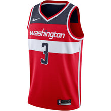 Load image into Gallery viewer, 03 - Youth Nike Bradley Beal Red Washington Wizards Swingman Jersey- Red