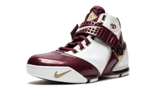 Load image into Gallery viewer, Nike Zoom Lebron 5 WHITE/WHITE-MTLLC GOLD-DP MRN