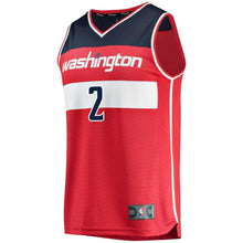 Load image into Gallery viewer, 02 - Youth Fanatics Branded John Wall Red Washington Wizards Fast Break Player Jersey - Icon Edition - Red