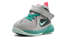 Load image into Gallery viewer, Nike Lebron 9 (TD) WLF GRY/MNT CNDY-NW GRN-PNK FL