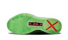 Load image into Gallery viewer, Nike LEBRON X GS TRMLN/BLCK-UNVRSTY RD-FBRGLSS