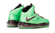 Load image into Gallery viewer, Nike LEBRON X GS TRMLN/BLCK-UNVRSTY RD-FBRGLSS