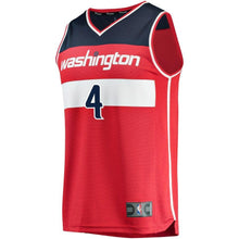 Load image into Gallery viewer, 04 - Youth Fanatics Branded Wesley Johnson Red Washington Wizards Fast Break Replica Jersey - Icon Edition - Red