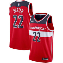 Load image into Gallery viewer, 22 - Men's Nike Otto Porter Red Washington Wizards Replica Swingman Jersey - Icon Edition - Red