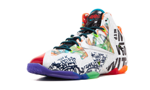 Load image into Gallery viewer, Nike Lebron 11 Premium BLACK LAVA/SILVER ICE-GLXY BL