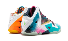 Load image into Gallery viewer, Nike Lebron 11 Premium BLACK LAVA/SILVER ICE-GLXY BL