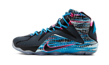 Load image into Gallery viewer, Nike Lebron 12 BLACK/BLACK-PINK POW-BL LAGOON