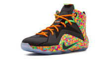 Load image into Gallery viewer, Nike Lebron 12 (GS) BLACK/BLACK-MULTI-COLOR