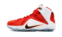 Load image into Gallery viewer, Nike Lebron 12 UNIVERSITY RD/BLK-WHITE-HYPR C