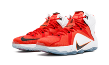 Load image into Gallery viewer, Nike Lebron 12 UNIVERSITY RD/BLK-WHITE-HYPR C