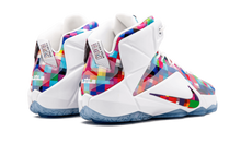Load image into Gallery viewer, Nike Lebron 12 EXT MULTI-COLOR/UNVRSTY RED-WHITE