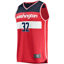 Load image into Gallery viewer, 32 - Men's Fanatics Branded Jeff Green Red Washington Wizards Fast Break Replica Jersey – Icon Edition - Red