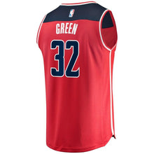 Load image into Gallery viewer, 32 - Men's Fanatics Branded Jeff Green Red Washington Wizards Fast Break Replica Jersey – Icon Edition - Red