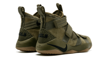 Load image into Gallery viewer, Nike Lebron Soldier 11 SFG MEDIUM OLIVE/BLACK-BLACK