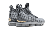 Load image into Gallery viewer, Nike Lebron 15 WOLF GREY/METALLIC GOLD