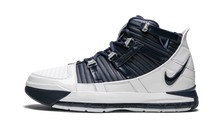 Load image into Gallery viewer, Nike Zoom Lebron 3 QS WHITE/MIDNIGHT NAVY