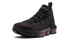 Load image into Gallery viewer, Nike LEBRON XVI BLACK/BLACK-UNIVERSITY RED