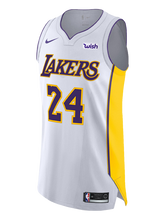 Load image into Gallery viewer, 24 - Los Angeles Lakers Kobe Bryant Association Authentic Jersey - White