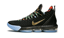 Load image into Gallery viewer, Nike Lebron XVI KC BLACK/METALLIC GOLD-ROSE FROST