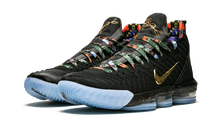 Load image into Gallery viewer, Nike Lebron XVI KC BLACK/METALLIC GOLD-ROSE FROST