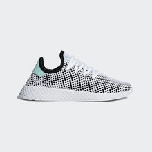 Load image into Gallery viewer, DEERUPT RUNNER SHOES CORE BLACK / EASY GREEN / CLOUD WHITE ADIDAS
